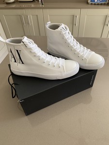 mens white trainer boots