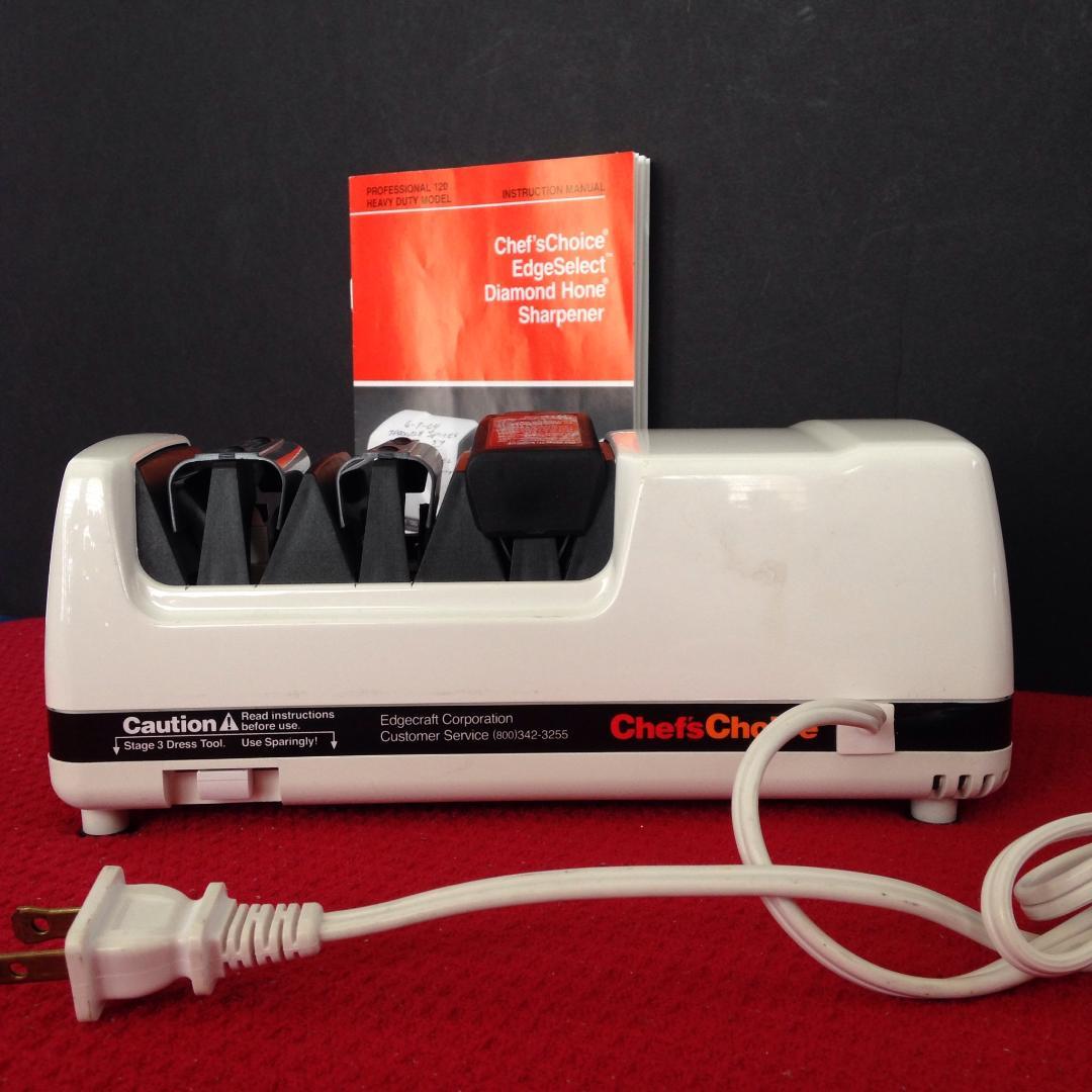Chef's Choice 120 Edge Select Diamond Hone Electric Sharpener for