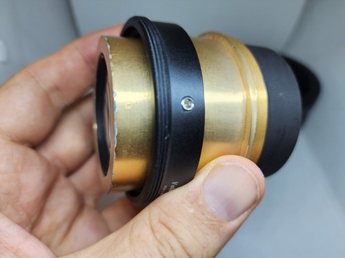 Cinelux ISCO Ultra MC 95mm f2 Projection Lens + adapter for Fuji 100s,50r,GFX GF - Picture 13 of 21