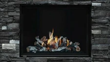 46" Direct Vent Gas Fireplace, 40,000 BTU, Remote, Blower, Lights, Free Shipping