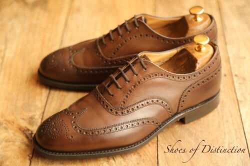 Church's Chetwynd Brown Leather Oxford Brogue Shoes Men's UK 7 G US 8 EU 41 - Picture 2 of 11