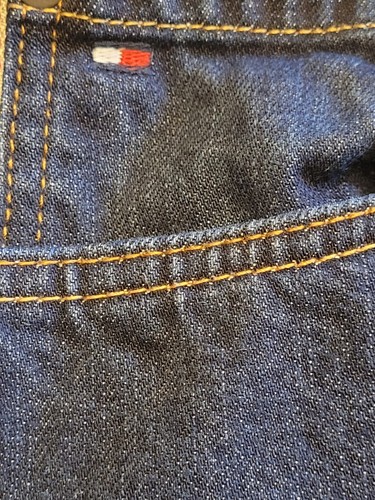 Tommy Hilfiger Mens Custom Straight Leg 100% Cotton Denim Jeans Size 34x30 - Picture 4 of 12