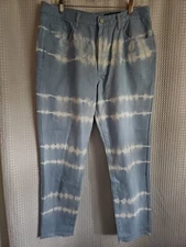 BlankNYC Womens The Rivington Jeans Tie Dye High Rise Tapered Size 31