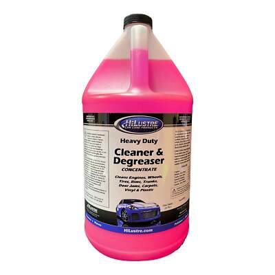 HiLustre  H.D. Cleaner & Degreaser Concentrate | No Caustic Smells | Works Fast 