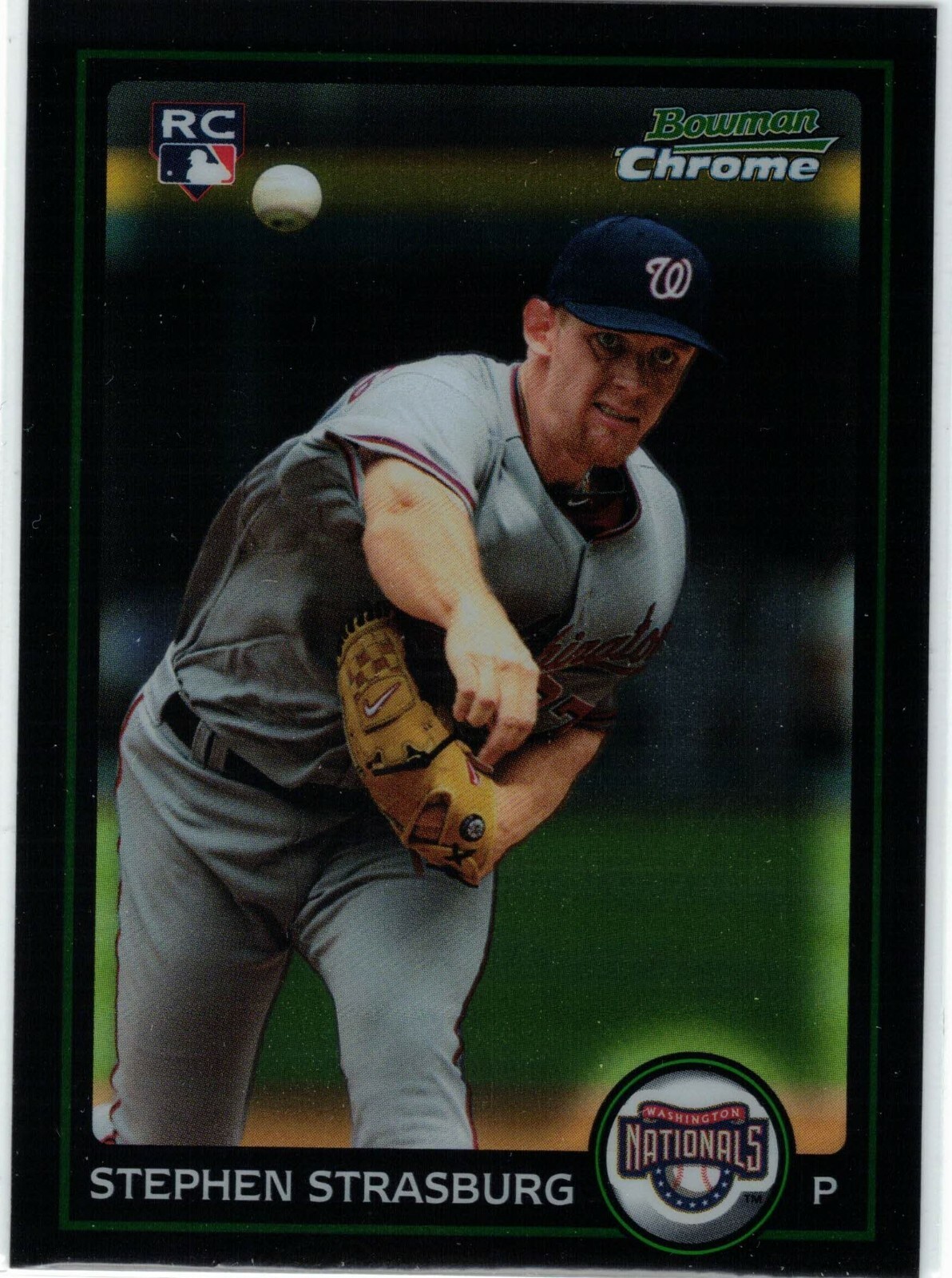 STEPHEN STRASBURG 2010 Bowman Chrome #205 Rookie Card RC