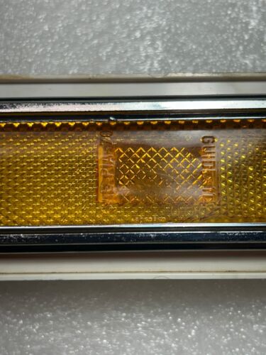 1970 - 1979 Chevy Nova Ventura 74 GTO Front Side Marker with Chrome Bezel - Picture 3 of 12