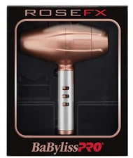 BaByliss PRO ROSEFX Rose Gold FX 2-Speed High-Performance Turbo Hair Dryer