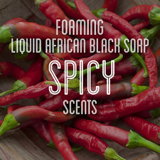 Fra Fra's Naturals  Premium Organic Raw Foaming African Black Soap Face and Bod