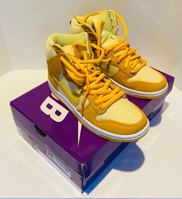 NEW Nike Dunk High Pro SB Fruity Pack Pineapple Mens 7 Womens 8.5 DM0808-700 NIB