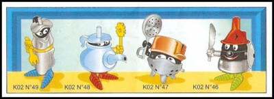 BPZ Üei 2001 EU Küchenfiguren K02N46   (BPZ A2-49-4)