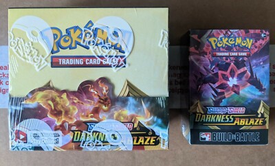 buy darkness ablaze booster box Pokémon TCG Darkness Ablaze Sealed Booster Box + Build & Battle Kit