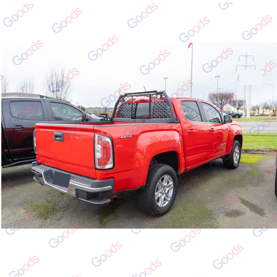 Barra antivuelco para GMC Canyon barra de luz LED y punto de luz perseguidor rack para dolor de cabeza Foto 3 de 4