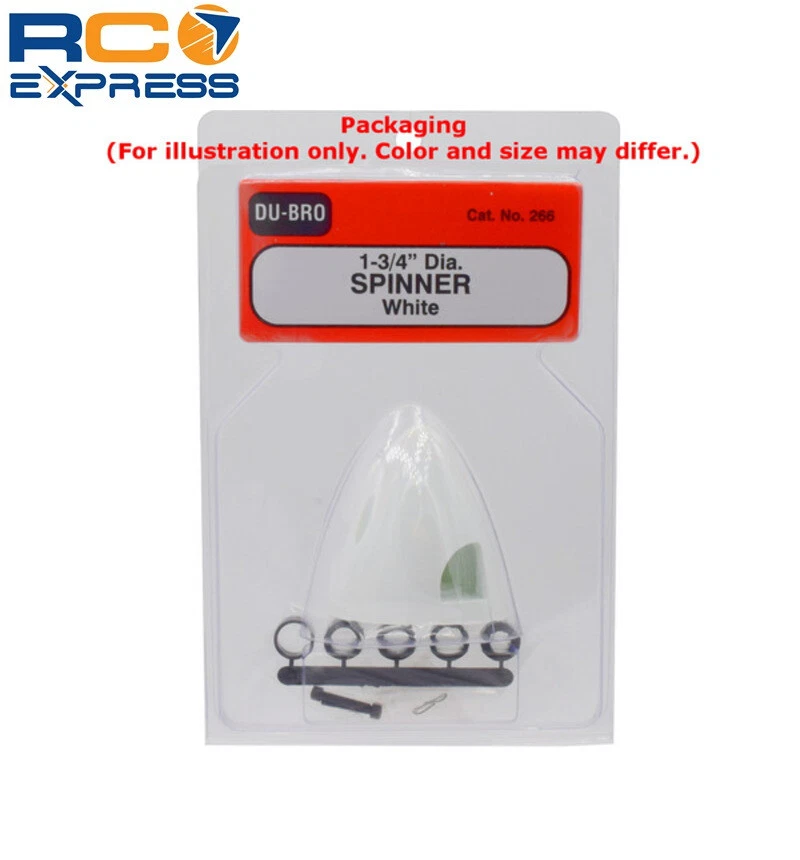 DU-BRO Blue 2-1/2 Inch 2-Blade Spinner DUB288 - Image 2 of 3