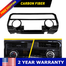 Carbon Fiber Center Air Outlet Vent Cover Trim For Toyota Tacoma 2024-2025parts Carbon Fiber Center Air Outlet Vent Cover Trim For Toyota Tacoma 2024-2025parts