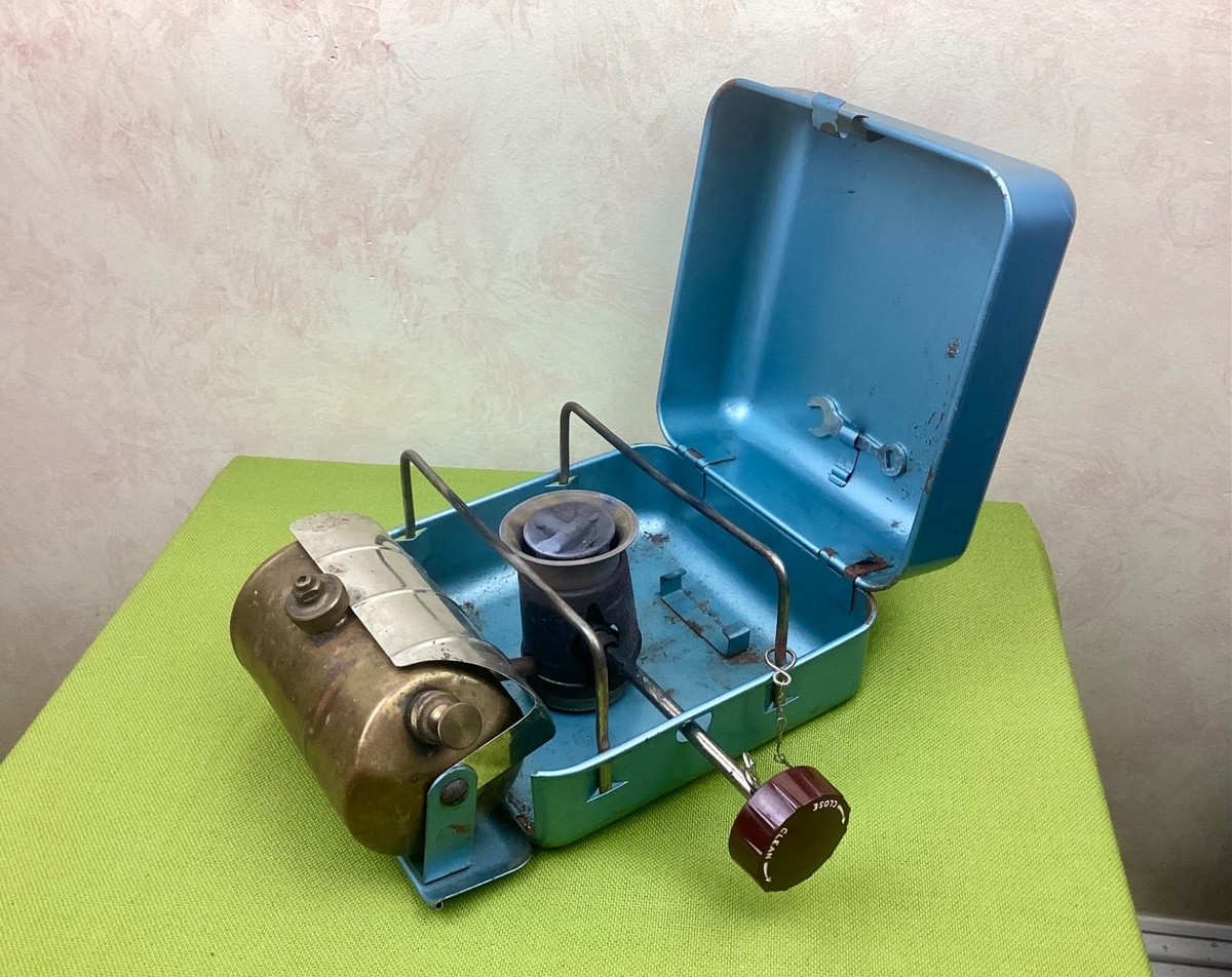 Vintage Optimus 111B Backpacking Camping Stove Made in