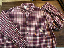 RASCO FR CAT 2 NFPA 2112 Plaid Shirt Men's 2XL