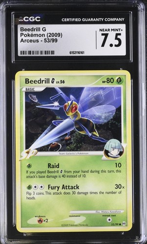 Beedrill G graded CGC 7.5 for sale on eBay