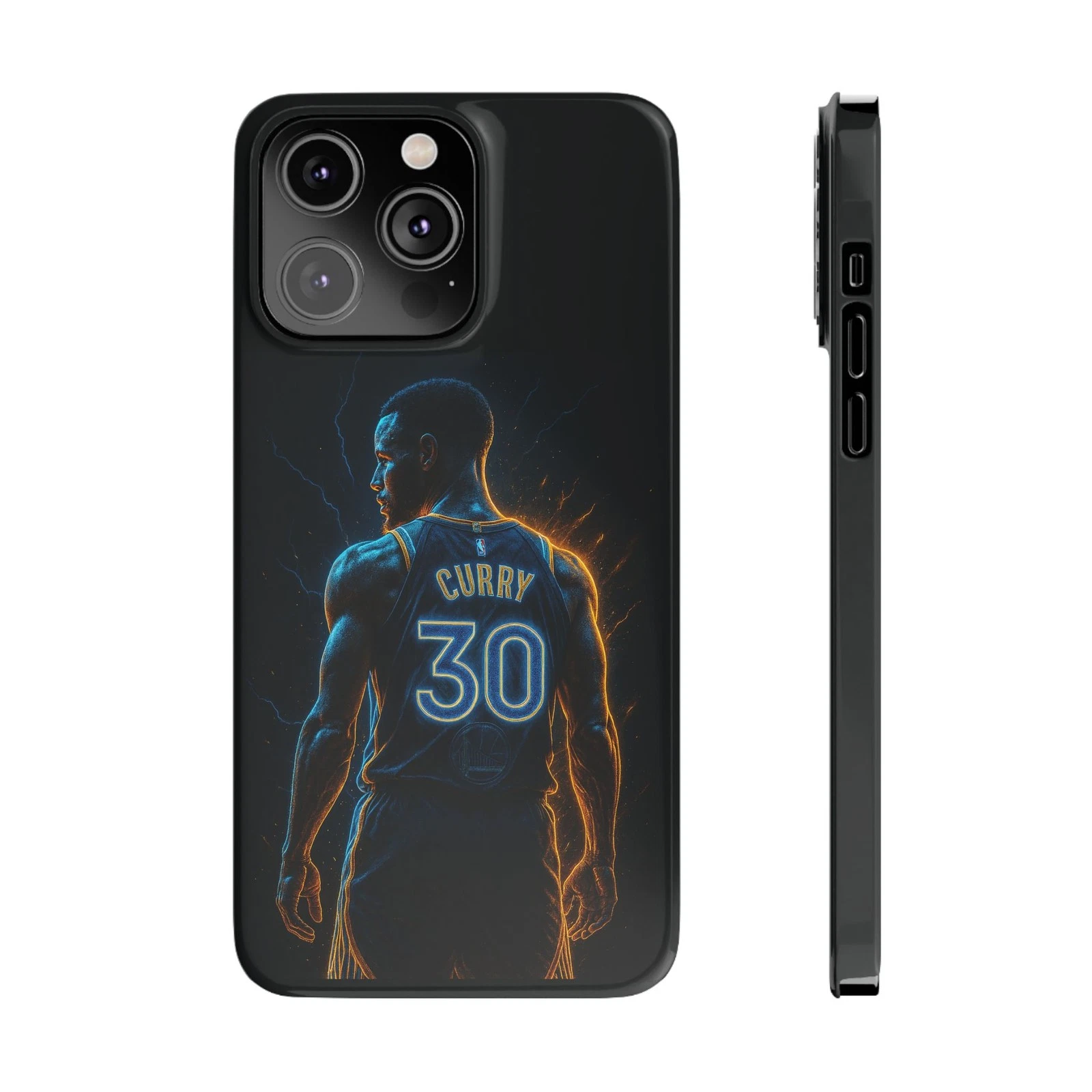 Stephen Curry Basketball iPhone Case, NBA Mobile Cover, Golden State Warriors