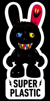 Alex Pardee Oozy SuperGuggi SuperPlastic Sticker - Street Designer Art Kidrobot
