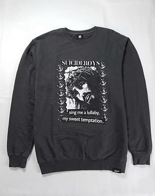 G59 Suicideboys Christo Charcoal Sweater Sing Me A Lullaby My Sweet Temptation
