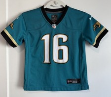 Nike Jacksonville Jaguars Trevor Lawrence Kids Large Teal Football Jersey NFL