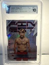 2025 Topps Finest UFC #209 Paddy Pimblett Rare Die-Cut Refractor #/25