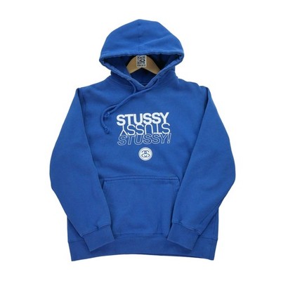 Stüssy Herren Hoodie Gr. S blau #QWE0819