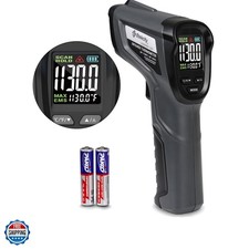 Temperature Gun Infrared Thermometer -58 F 1130 F, Digital Laser Heat Gun wit...