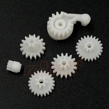 PN Racing PNW2.5W Delrin Servo Gear Set V2 For Kyosho Mini-Z MR03 RC Car #MR3093