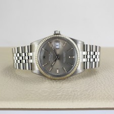 Rolex Datejust 36 Ref. 16014 graues Zifferbla...