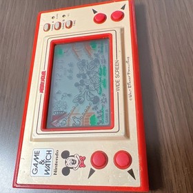 NINTENDO GAME AND & WATCH Mickey Mouse 1981 Wide Screen From Japan Very Rare