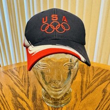 Vintage USA Olympics Strapback Hat Brand New NWT