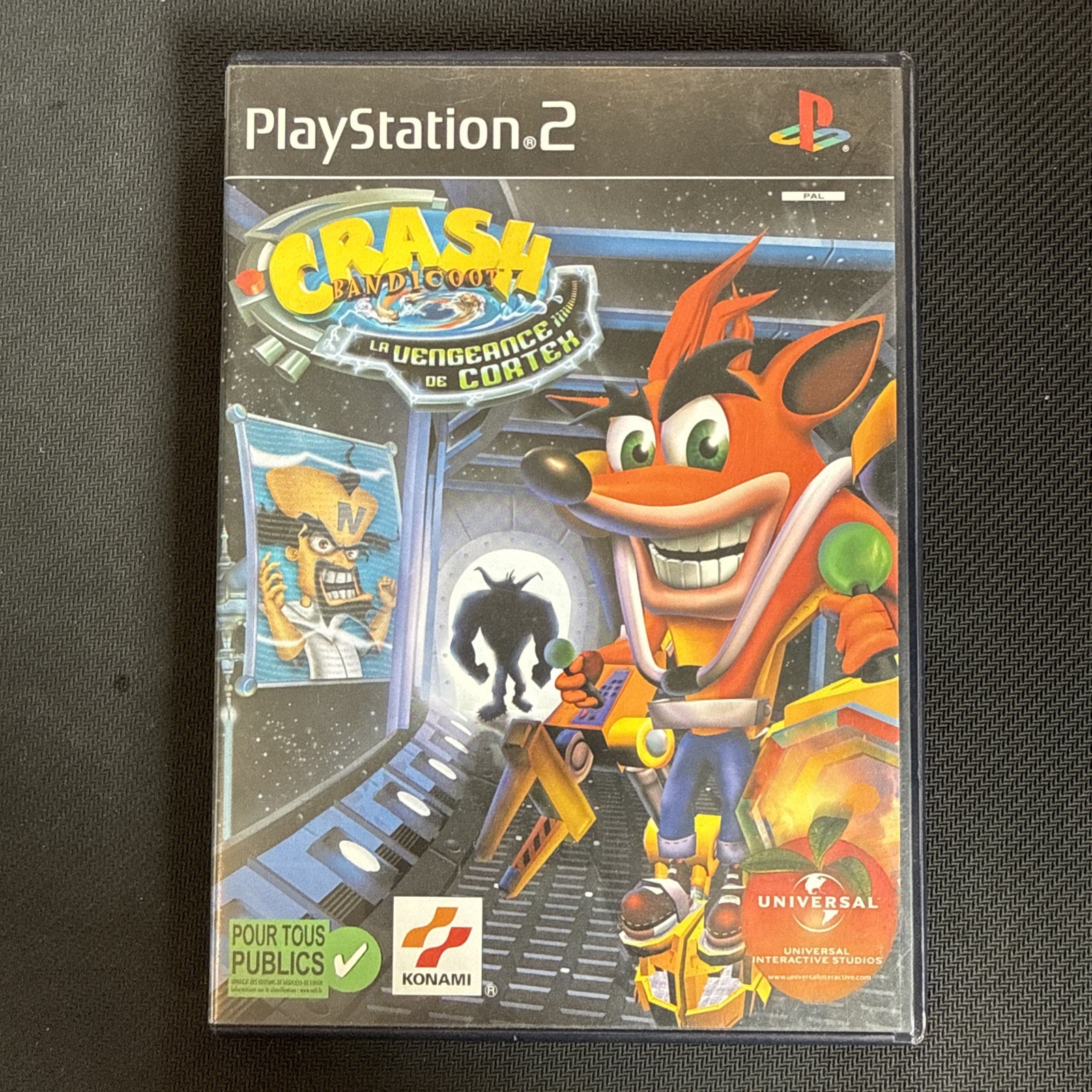 Jeu Sony Playstation 2 Crash Bandicoot La Vengeance De Cortex  PS2 PAL Fr