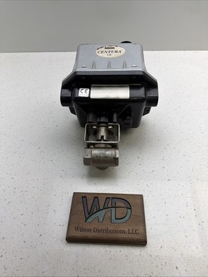 CE2AH AutoMax Actuator With Flowserve 77420-00-33-4 3-Way 1  Ball Valve 
