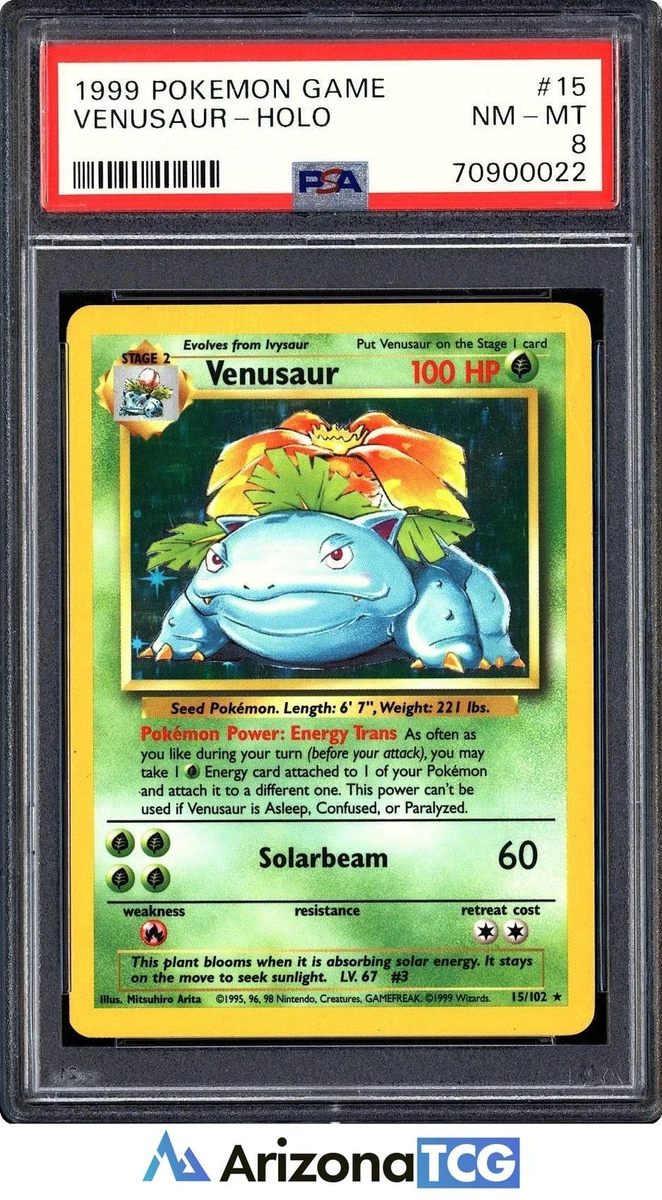 Pokémon TCG Professional Sports Authenticator (PSA) Base Set Grade 8  Individual Collectible Card Game Cards for sale