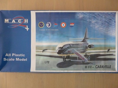 Air France 1/72 MACH 2 Model Airplane Ref GP.023 Caravelle SE 210