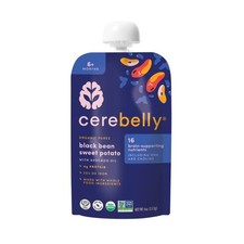 Organic Baby Food Single Pouch Baby Meal - Black Bean Sweet Potato