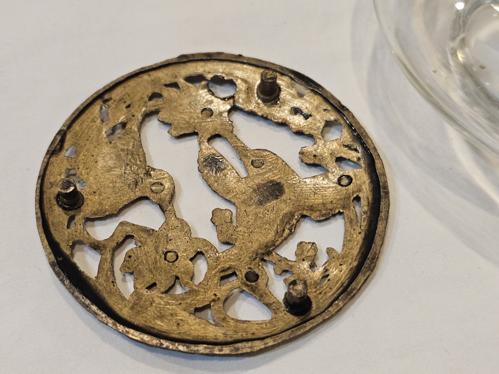 Vintage Rawcliffe Humming Bird Floral Potpourri Jar with Lid 