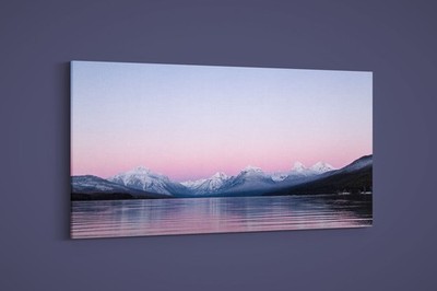 Artographie - Lake McDonald Post Sunset - Art Print on Paper or Canvas
