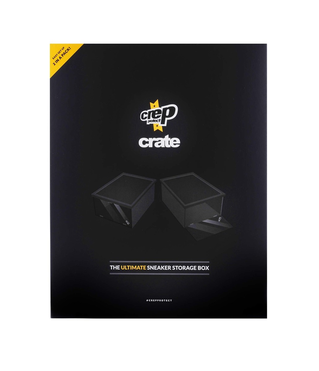 Crep Protect Crates Sneaker Storage Box Black for sale online