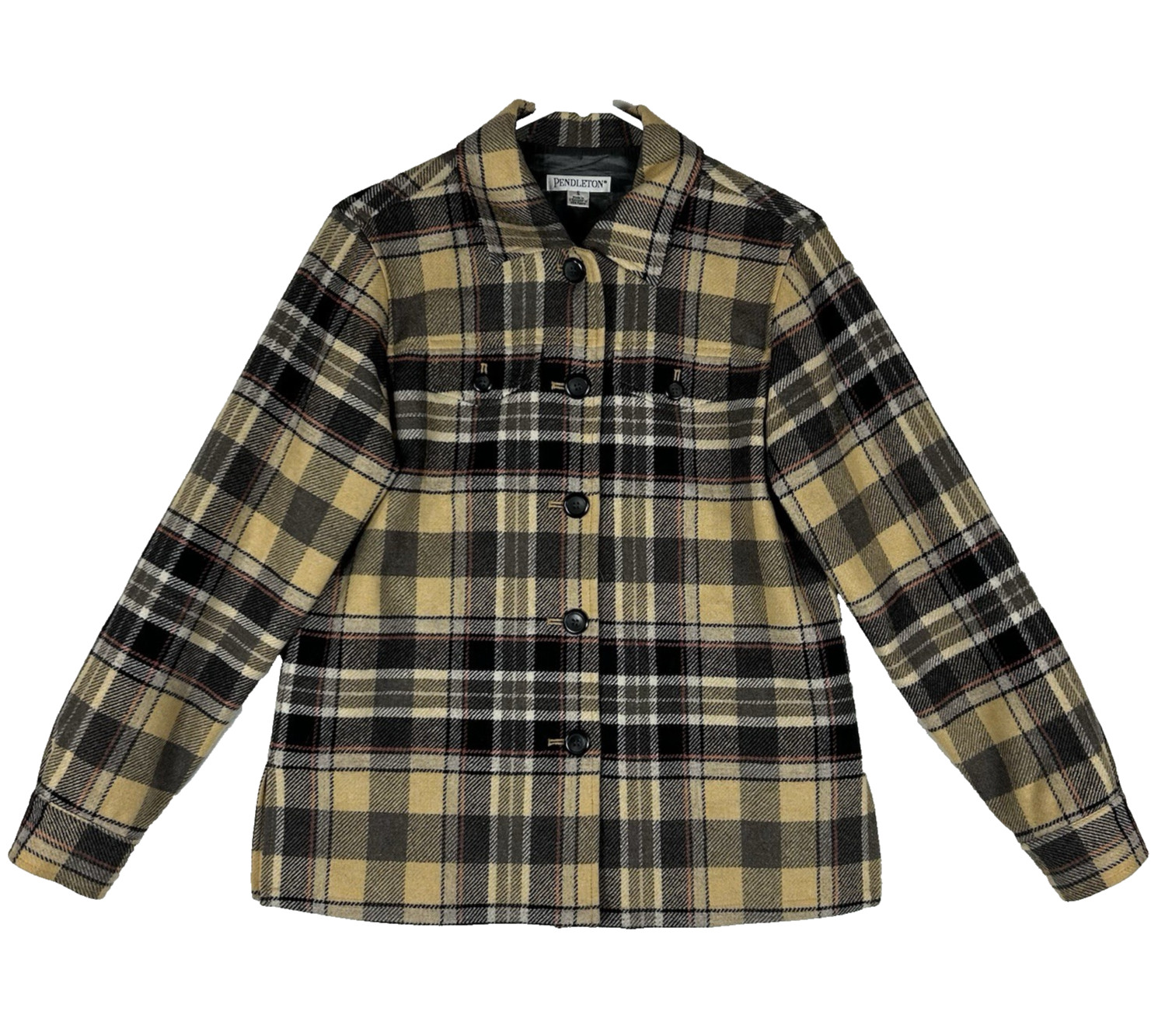 Pendleton Button Up Jacket Blazer Women's Small V… - image 1