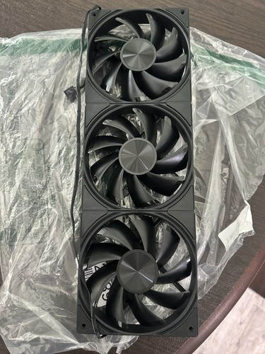 upHere 120mm 3x Fan All In 1 Set Silent High Performance Black 4 Pin - Picture 1 of 3