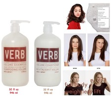 VERB Volume Shampoo Conditioner 32 OZ Each with Pump New