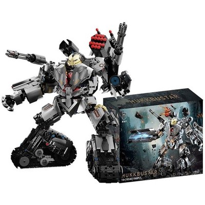 Mecha Warrior Blocks 1968PCS City Sports Car Model Robot Building Toy Set