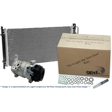 GPD A/C Compressor and Condenser Kit 