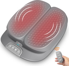 Vibration Foot Massager with Heat,Remote Control,Adjustable Vibration Speed Elec
