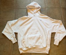 Champion Reverse Weave Mens White Snap Pullov...
