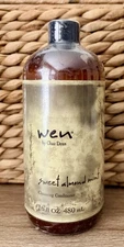 WEN by Chaz Dean Sweet Almond Mint Cleansing Conditioner, New Sealed, 16oz.