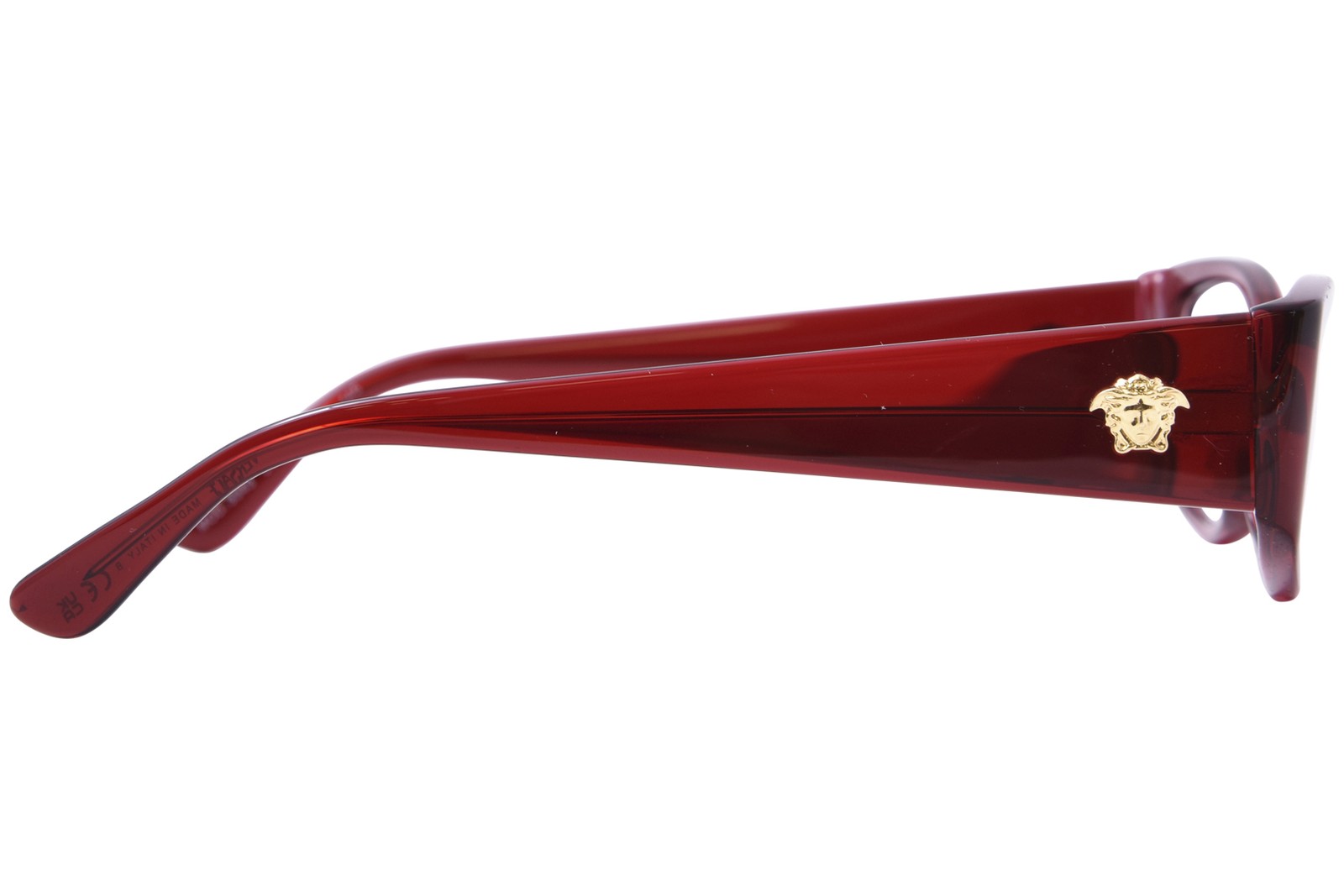 Versace VE3343 5430 Eyeglasses Frame Women's Bordeaux Full Rim Oval Shape 52mm thumbnail 3