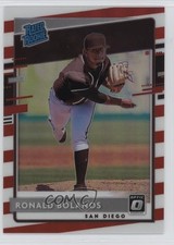 2020 Donruss Optic Rated Rookies Choice Freedom Prizm 21/45 Ronald Bolanos 6o3